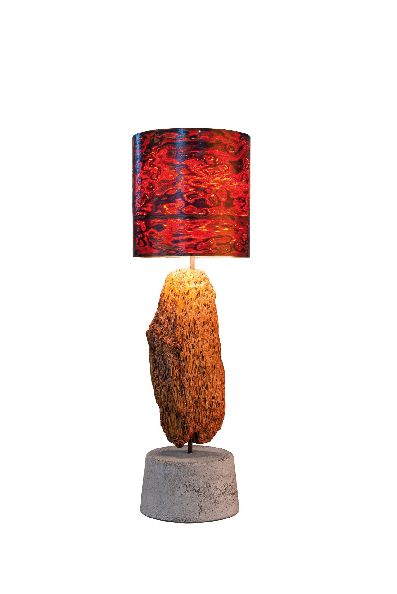 Treibholzlampe Lichtobjekt-02