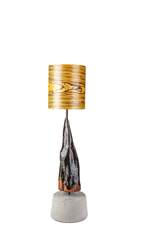 Treibholzlampe Lichtobjekt-09
