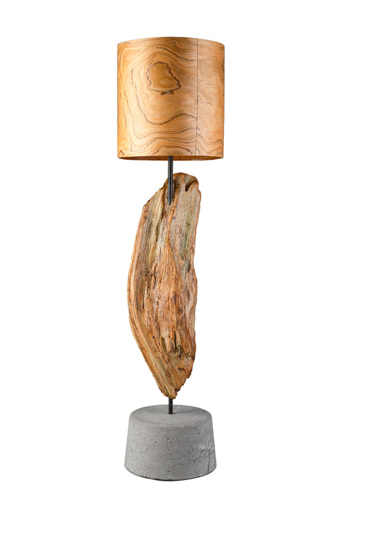 Treibholzlampe Lichtobjekt-18